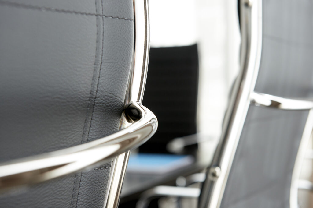 Chairs in the conference room