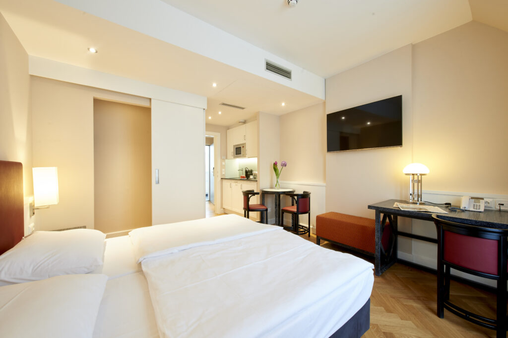 Classic Studio Apartment mit Kitchenette - Singerstrasse 21/25